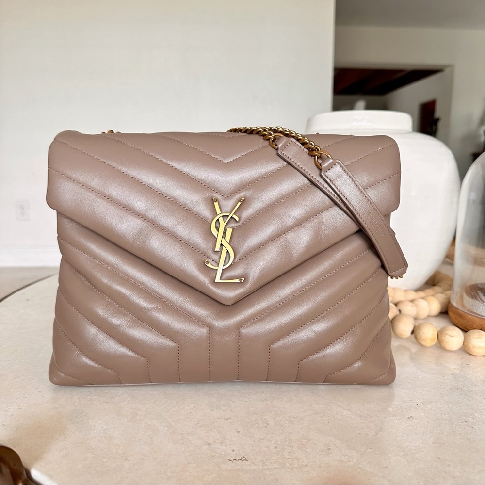 YSL medium Loulou chain handbag